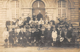 CPA 27 EVREUX / CARTE PHOTO / COLONIE DE VACANCES DES ORPHELINS DE LA GUERRE 14 18 - Evreux