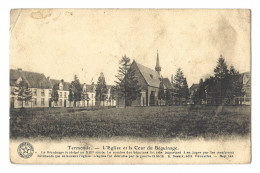 Termonde.   -   L'Eglise Et La Cour Du Béguinage.  -   1922   Naar   Temsche - Dendermonde