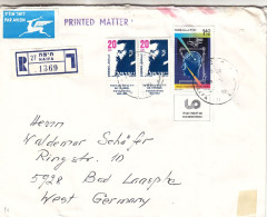 Israël - Lettre Recom De 1988 ° - GF - Oblit Haifa - Dr. Herzl - Mmédicine - - Storia Postale