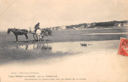 CPA 17 RONCE LES BAINS / PRES LA TREMBLADE / RAMASSEURS DE COQUILLAGES SUR LA BORDS DE LA PLAGE - Andere & Zonder Classificatie