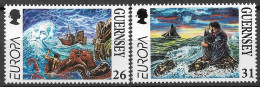 1997 Guernsey  Mi. 734-5 **MNH   Europa: Sagen Und Legenden. - 1997