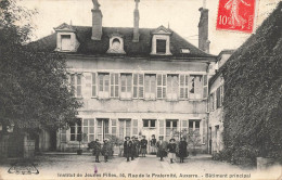 Auxerre * 2 CPA * Institut De Jeunes Filles 14 Rue De La Fraternité * école Pensionnat - Auxerre