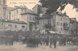 CPA 19 TULLE / CHAMP DE MARS / EGLISE SAINT JEAN - Tulle