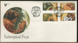 VENDA  -  FDC 1983 -  SUBTROPICAL FRUIT - Venda