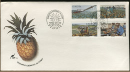 VENDA  -  FDC 1982 -  PINEAPPLE  -  ANANAS - Venda