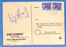 Allemagne DDR - 1954 - Carte Postale De Altenburg - G25357 - Cartas & Documentos