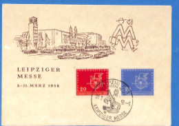 Allemagne DDR - 1958 - Carte Postale De Leipzig - G25362 - Lettres & Documents