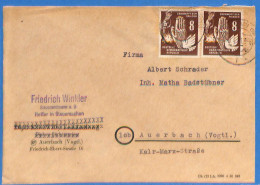 Allemagne DDR - 1951 - Lettre De Auerbach - G25413 - Brieven En Documenten