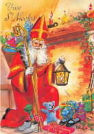 FÊTES - VŒUX - Vive Saint Nicolas - Saint Nicolas Avec  Des Cadeaux - Carte Postale Ancienne - Nikolaus