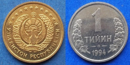 UZBEKISTAN - 1 Tiyin 1994 KM# 1 Independent Republic (1991) - Edelweiss Coins - Oezbekistan