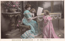 ENFANTS - Education Maternelle - La Leçon De Chant - Carte Postale Ancienne - Altri & Non Classificati