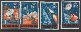 Antigua  1968  SG 212-5  Tracking Station  Lightly Mounted Mint - 1960-1981 Interne Autonomie