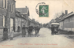 CPA 27 LE THIL EN VEXIN / ENTREE DU PAYS PAR LA ROUTE D'ETREPAGNY - Altri & Non Classificati