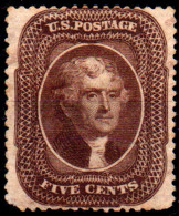 Estados Unidos Nº 12. Año 1857/60 - Unused Stamps