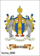 Heráldica * Brasão De Armas Madeira * Coat Of Arms * Portugal Heraldry - Genealogy