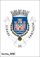 Heráldica * Brasão De Santarém * Coat Of Arms Portugal Heraldry - Genealogy