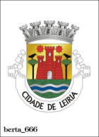Heráldica * Brasão De Leiria * Coat Of Arms Portugal Heraldry - Genealogy