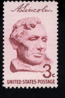 205581833 1958 (XX)  POSTFRIS MINT NEVER HINGED  SCOTT  1114 Lincoln Sesquicentennial - Nuovi