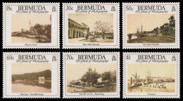 Bermuda 1989 - Mi-Nr. 544-549 ** - MNH - Historische Ansichten - Bermuda