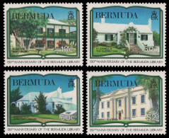 Bermuda 1989 - Mi-Nr. 565-568 ** - MNH - Nationalbibliothek - Bermuda