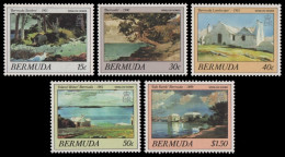 Bermuda 1987 - Mi-Nr. 503-507 ** - MNH - Gemälde / Paintings - Bermuda