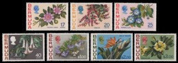 Bermuda 1975 - Mi-Nr. 311-317 ** - MNH - Blumen / Flowers - Bermuda