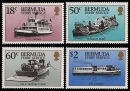 Bermuda 1989 - Mi-Nr. 540-543 ** - MNH - Schiffe / Ships - Bermuda