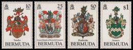 Bermuda 1983 - Mi-Nr. 422-425 ** - MNH - Wappen / Coat Of Arms - Bermuda
