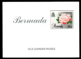 Bermuda 1989 - Mi-Nr. 555-564 ** - MNH - Markenheft - Rosen / Roses - Bermuda