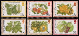 Bermuda 1995 - Mi-Nr. 673-678 I ** - MNH - Früchte / Fruits - Bermuda