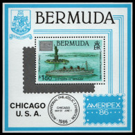Bermuda 1986 - Mi-Nr. Block 6 ** - MNH - Schiffe / Ships - Bermuda