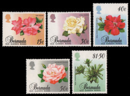 Bermuda 1988 - Mi-Nr. 525-529 ** - MNH - Rosen / Roses - Bermuda