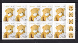 AUSTRALIA-2023-TEDDY BEARS-MNH SHEET. - Feuilles, Planches  Et Multiples