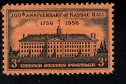 205583135 1956 SCOTT 1083 (XX) POSTFRIS MINT NEVER HINGED  - Nassau Hall - Nuovi