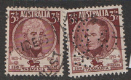 Australia   1954  SG 268-9  Tasmania   Fine Used - Oblitérés