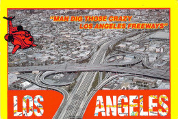 Los Angeles - Vue Aérienne Sur Les échangeurs Autoroutiers - Los Angeles