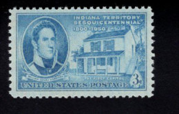 205584148 1950 SCOTT 996 (XX) POSTFRIS MINT NEVER HINGED  - Indiana Territory - Unused Stamps