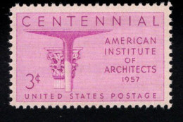 205584425 1957 SCOTT 1089 (XX)  POSTFRIS MINT NEVER HINGED  - Architects Issue - Unused Stamps