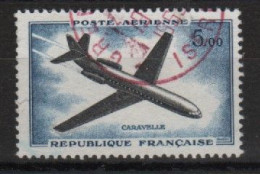TIMBRE FRANCE OBLITERE POSTE AERIENNE N° 40 TAMPON ROUGE - Used Stamps