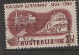 Australia   1954  SG 278   Railway Centenary      Fine Used - Gebraucht