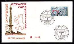 BERLIN 1989 - Michel Nr. 847 FDC - International Funkaustellung IFA - 1981-1990