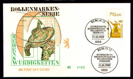 BERLIN 1989 - Michel Nr. 832 FDC - Sehenswürdigkeiten - 1981-1990