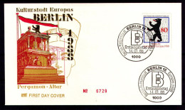 BERLIN 1988 - Michel Nr. 800 FDC - Berlin Kulturhauptstad Europas - 1981-1990