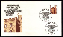 BERLIN 1988 - Michel Nr. 799A FDC - Sehenswürdigkeiten - 1981-1990