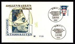 BERLIN 1989 - Michel Nr. 831/832 FDC - Sehenswürdigkeiten - 1981-1990