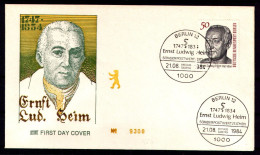 BERLIN 1984 - Michel Nr. 719 FDC - Dr. Erich Klausener - 1981-1990