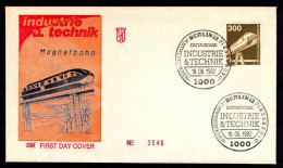 BERLIN 1982 - Michel Nr. 672 FDC - Industrie Und Technik - 1981-1990