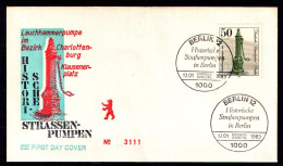 BERLIN 1983 - Michel Nr. 689/692 FDC - Historische Strassenpumpen In Berlin - 1981-1990