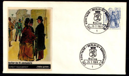 BERLIN 1969 - Michel Nr. 337 - FDC - Berliner Des 19. Jahrhunderts - 1948-1970