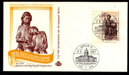 BERLIN 1967 - Michel Nr. 308 - FDC - Berliner Kunstschätze - 1948-1970